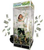 Blizzard of Dollars Light Weight Traveling Money Machine